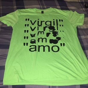 Virgil Abloh MCA figures of speech tee off white